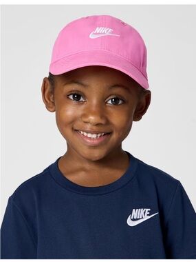Kids Nike Pink Embroidered Swoosh Cap size 2T-4T